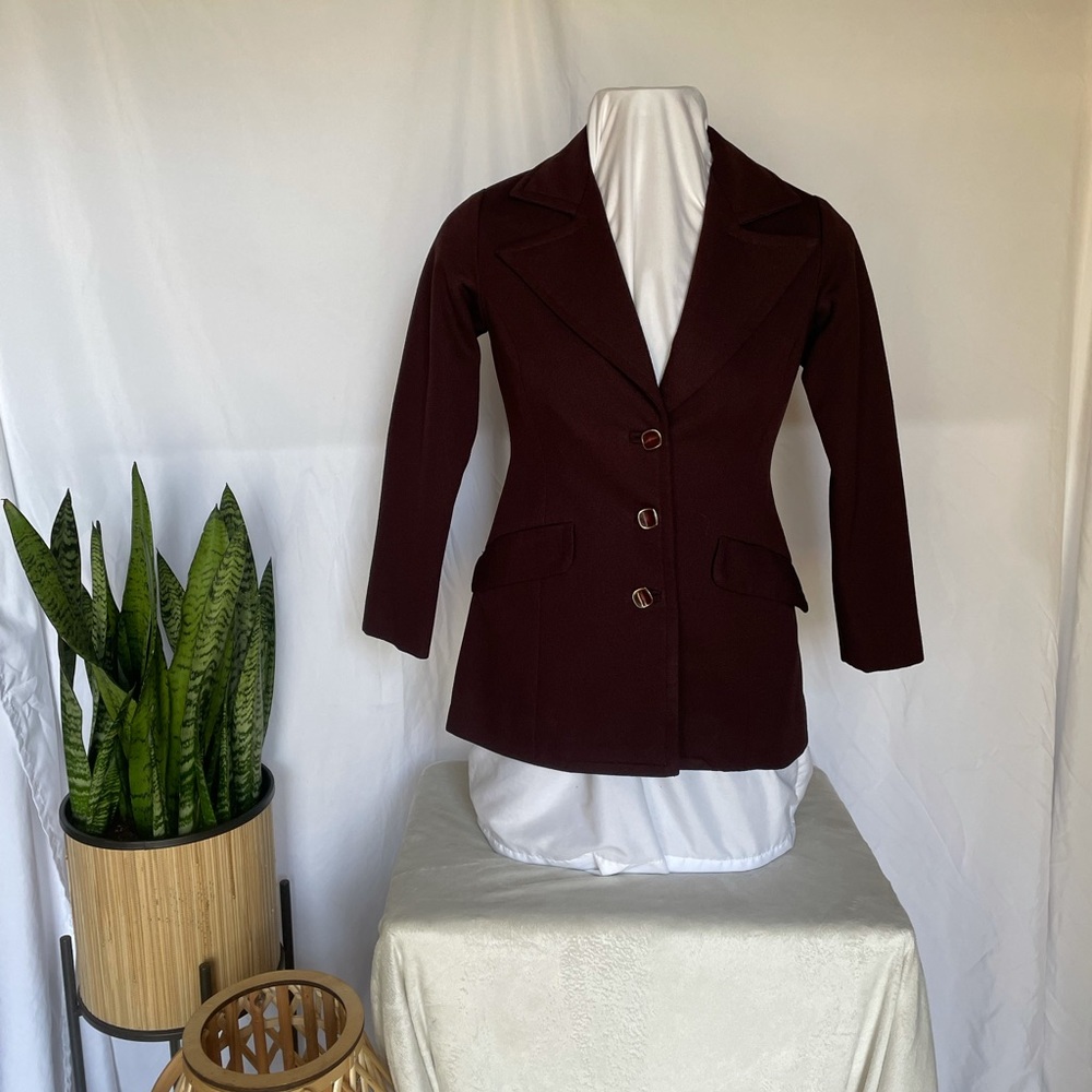 Vintage Purple Blazer